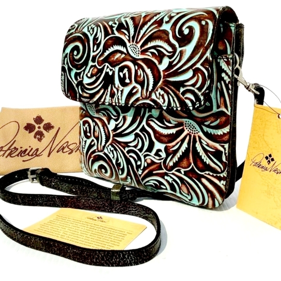 Patricia Nash Handbags - Patricia Nash Tooled Balluri Crossbody Bag